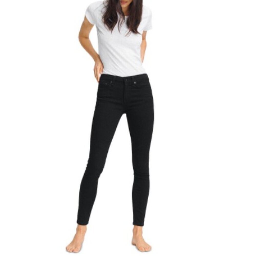 NWT RAG & BONE Cate Mid-rise Skinny Stretch-denim Jeans Size 25